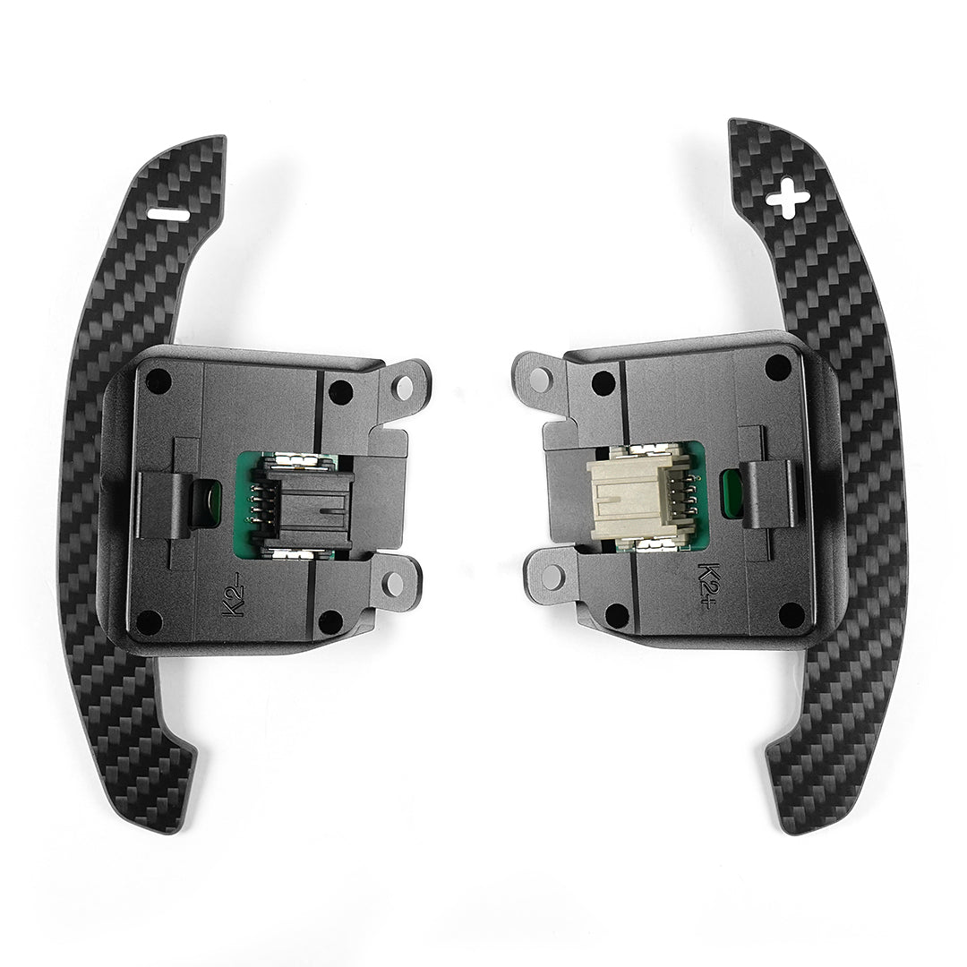 Carbon Fiber Magnetic Paddle Shifters For C8 Corvette