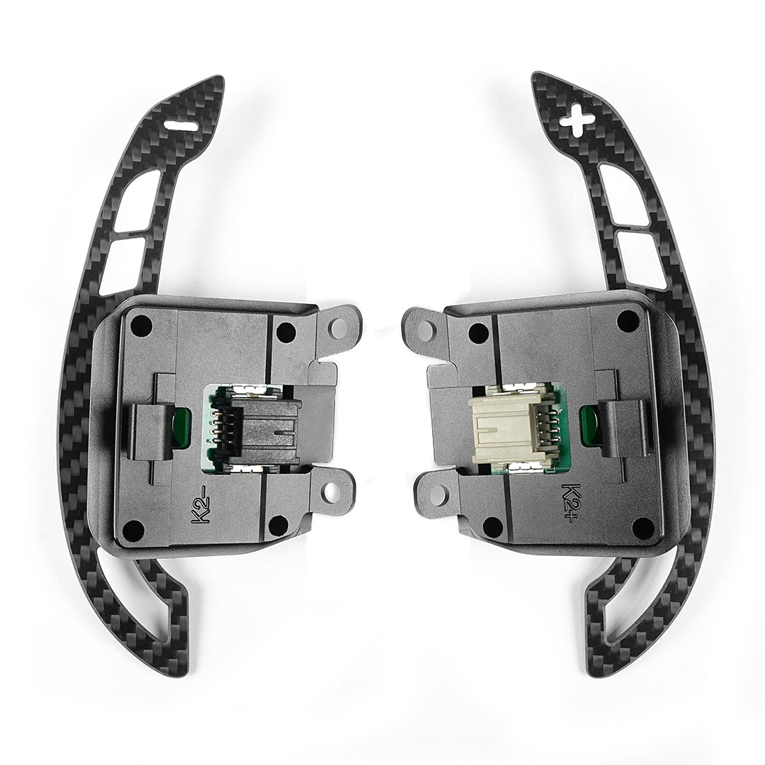 Carbon Fiber Magnetic Paddle Shifters For C8 Corvette