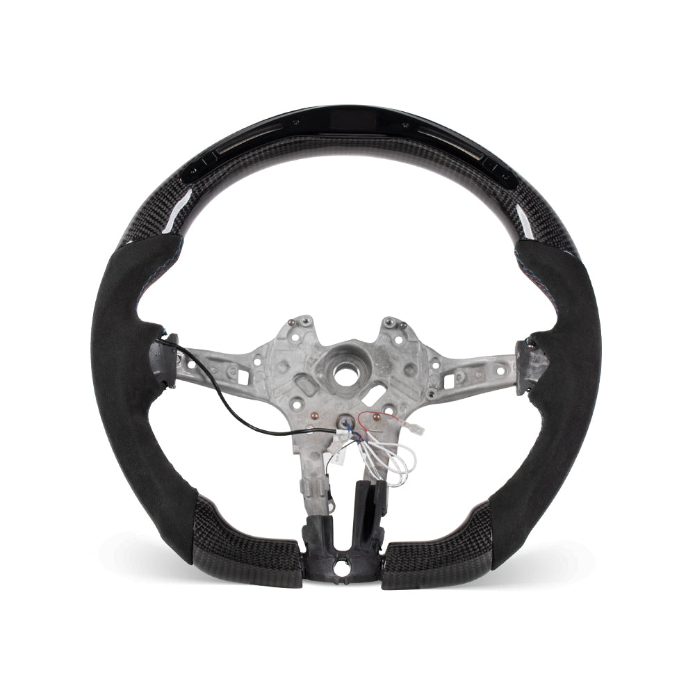 THETEN BMW F Series Alcantara Steering Wheel With LED Race Display