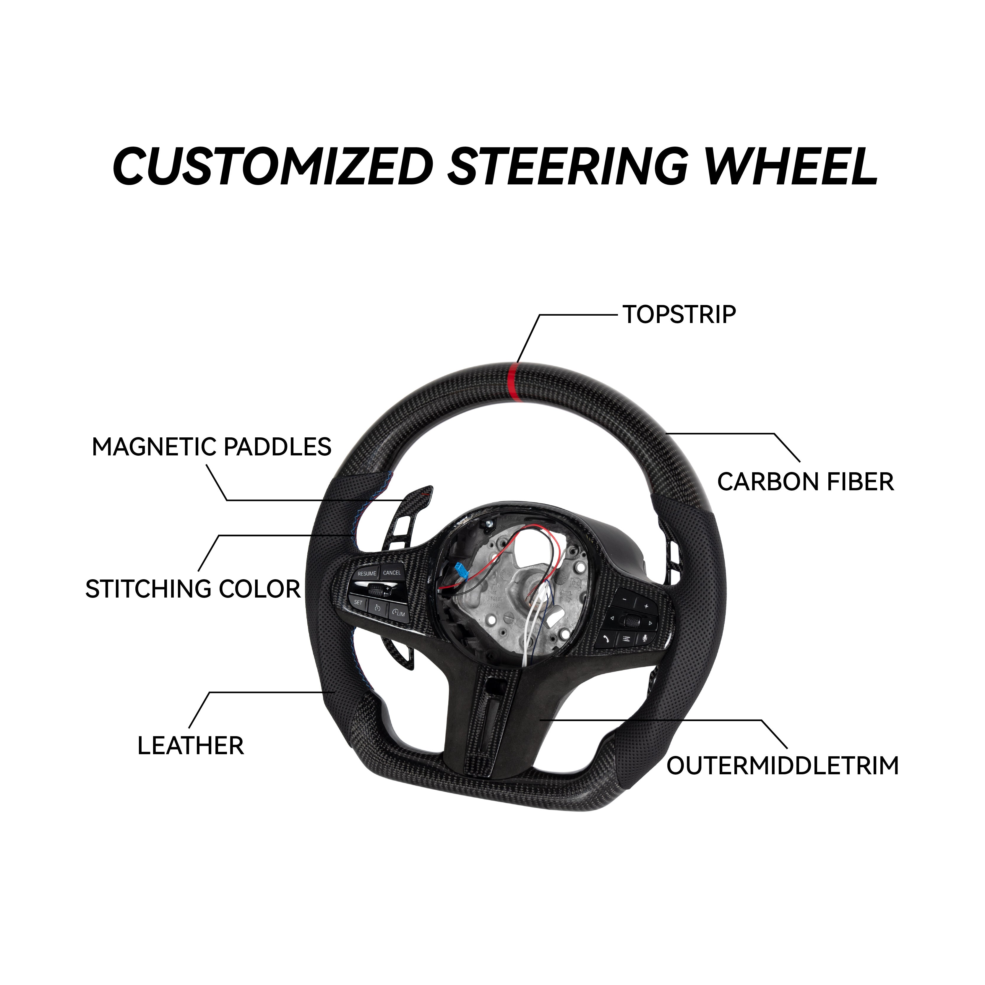 custom steering wheel
