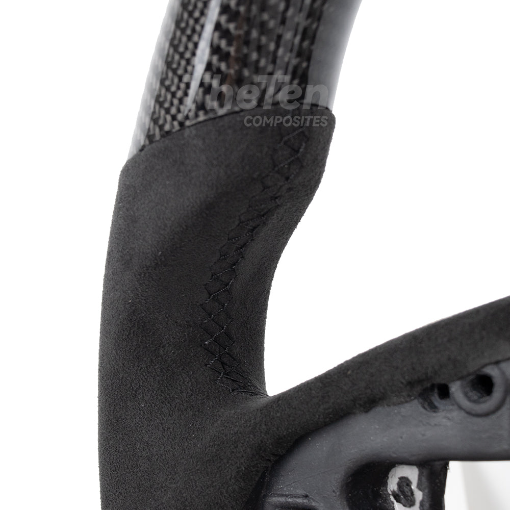 THETEN 2016-2021 HONDA CIVIC ALCANTARA CARBON FIBER STEERING WHEEL