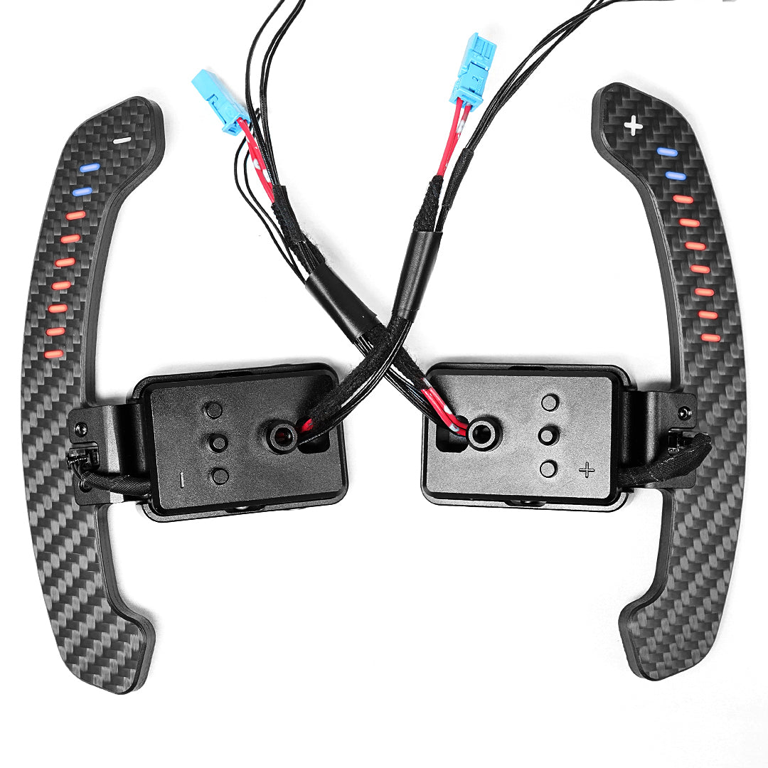 Carbon Fiber Magnetic Paddle Shifters For BMW