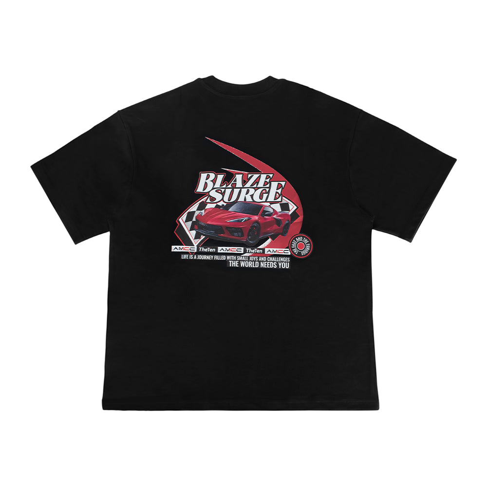 THETEN×AMCC LOGO T-SHIRT - C8 (BLACK)