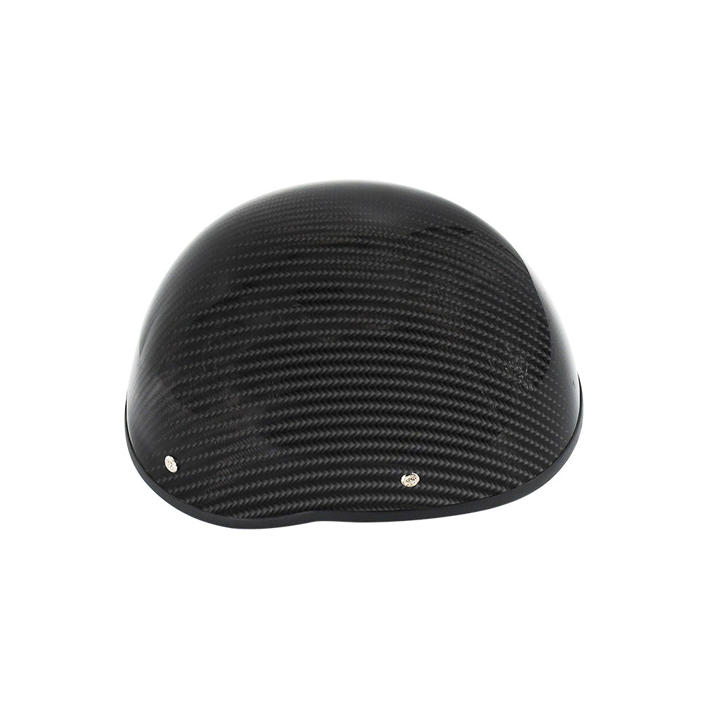 german full face motorcycle helmet THETEN Gloss Carbon Fiber Half Helmet, German Style Open Face Motorcyc