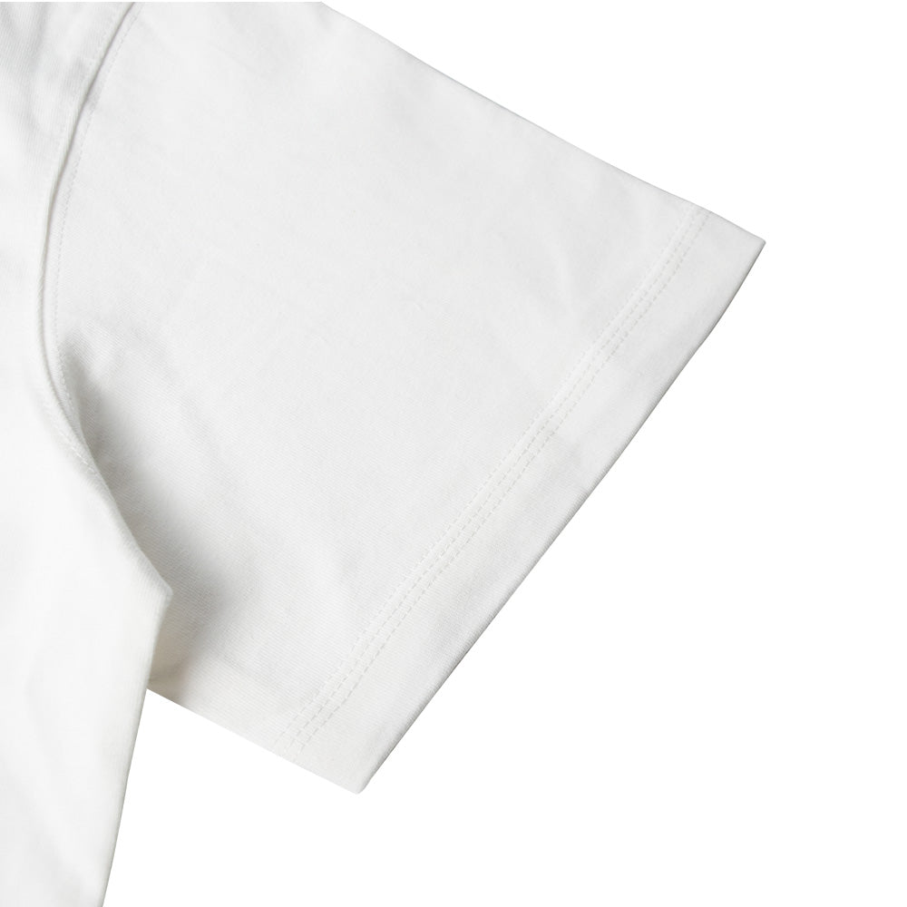 THETEN 2024 SUMMER LIMITED UV LUMINESCENT LOGO T-SHIRT (WHITE)