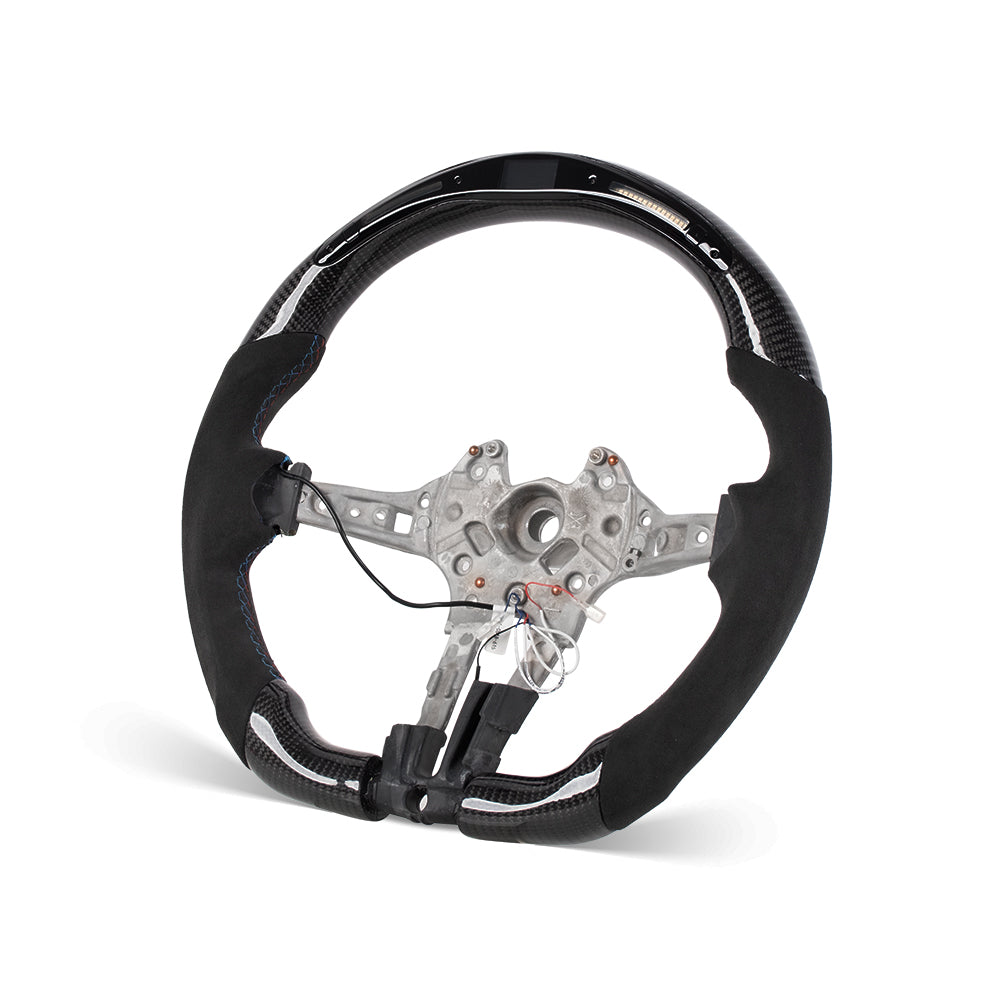 THETEN BMW F Series Alcantara Steering Wheel With LED Race Display