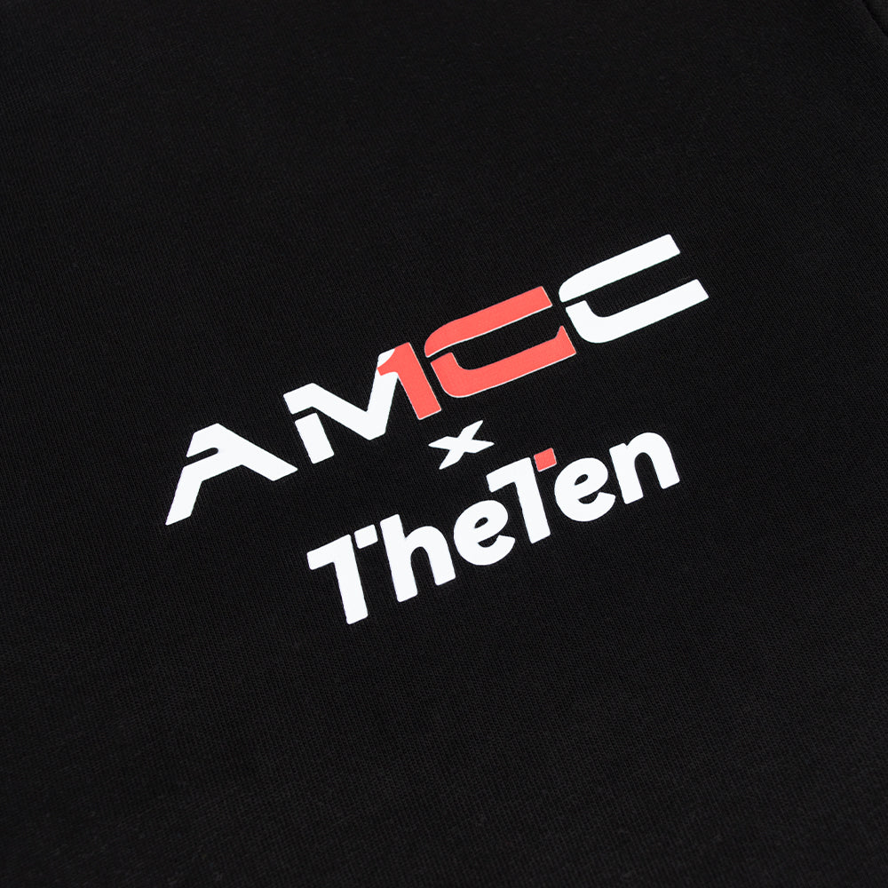 THETEN×AMCC LOGO T-SHIRT - "YOUR STRENGTH AND EFFORT WILL ENDURE FOREVER"(BLACK)