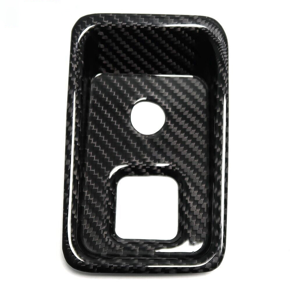 THETEN CORVETTE C8 CARBON FIBER PARKING BRAKE PANEL COVER