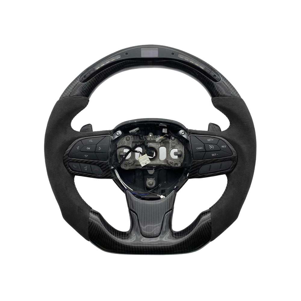 Custom Carbon Fiber Steering Wheel for 2015-2023 Chrysler 300 | TheTen Composites