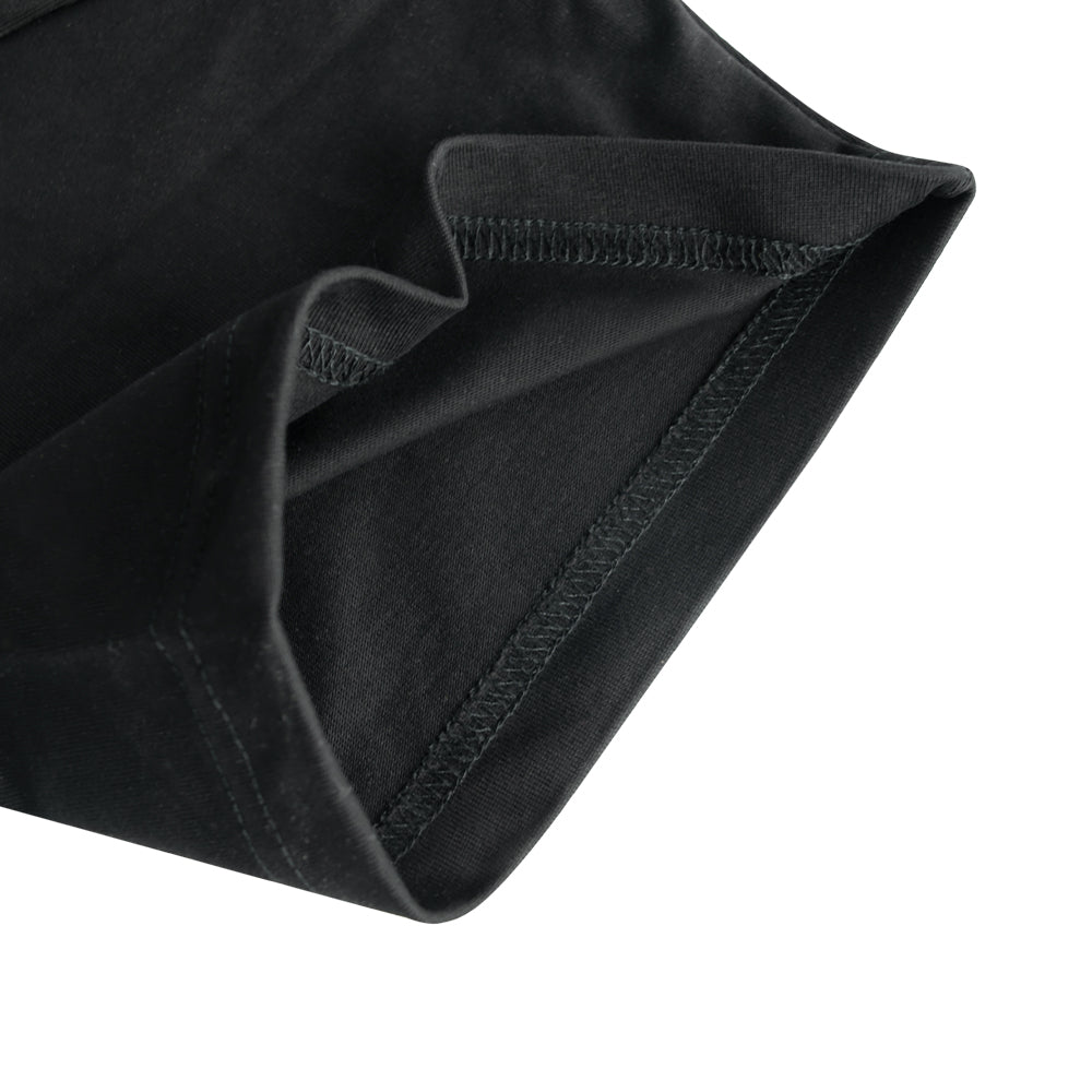 THETEN×AMCC LOGO T-SHIRT - SHANGHAI 121.4737°E",31.2304"N" (BLACK)