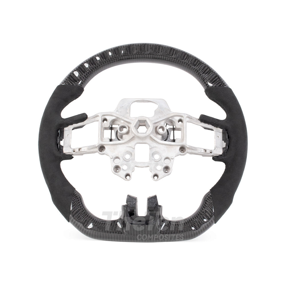 Custom Carbon Fiber Steering Wheel for Ford Mustang 2018 | TheTen Composites