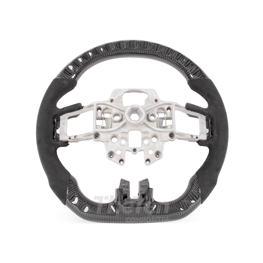 Custom Carbon Fiber Steering Wheel for Ford Mustang 2015| TheTen Composites
