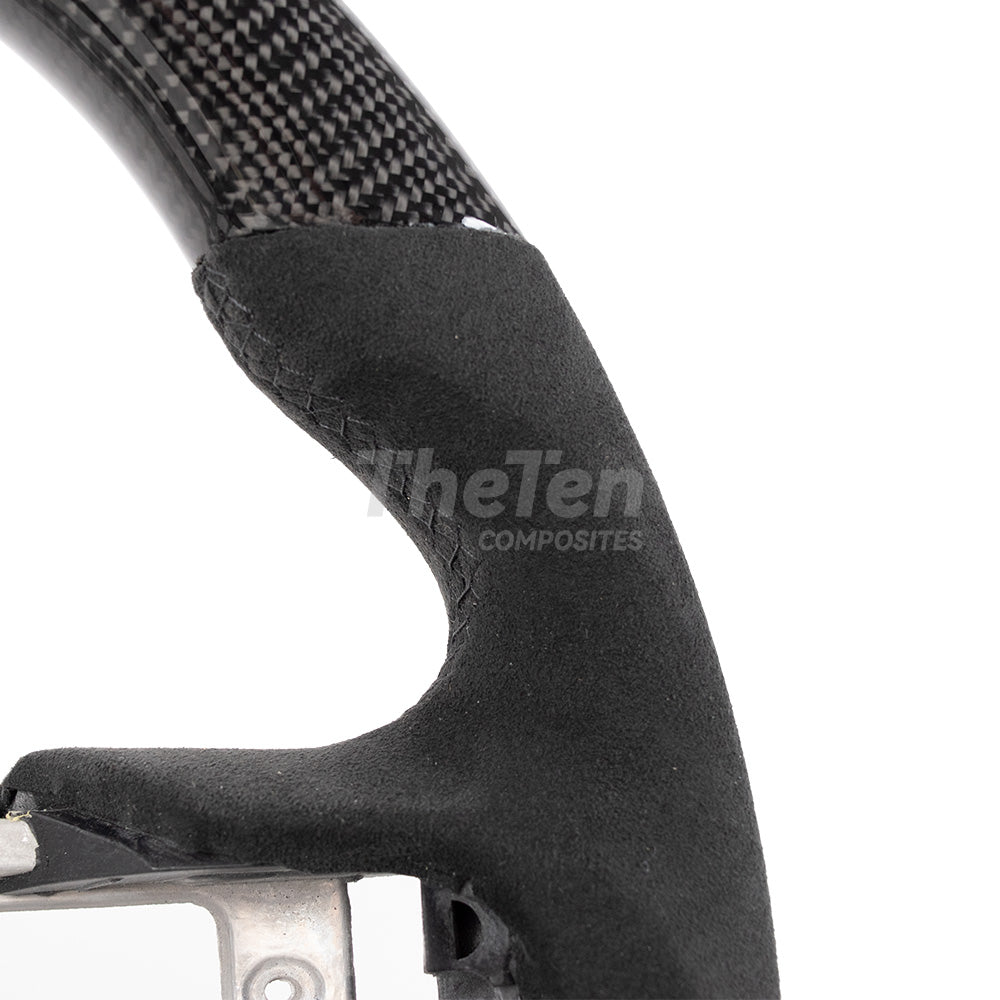 Custom Carbon Fiber Steering Wheel for Ford Mustang 2018 | TheTen Composites