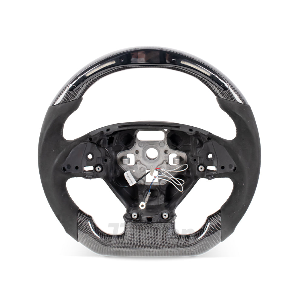 THETEN Corvette C7 2014–2019 Carbon Fiber LED Steering Wheel – Alcantara