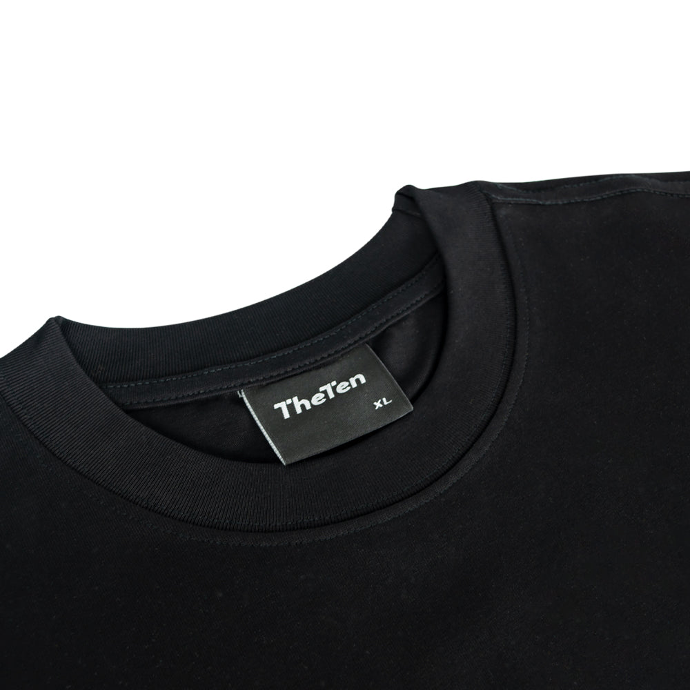 THETEN×AMCC LOGO T-SHIRT - "YOUR STRENGTH AND EFFORT WILL ENDURE FOREVER"(BLACK)
