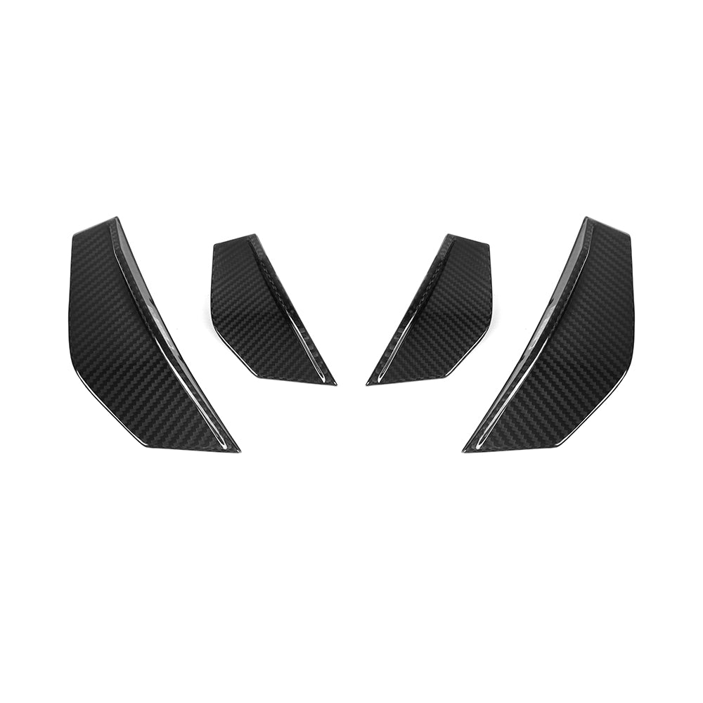 SOOQOO BMW M2 F87 SQ Style Carbon Fiber Front Side Canards