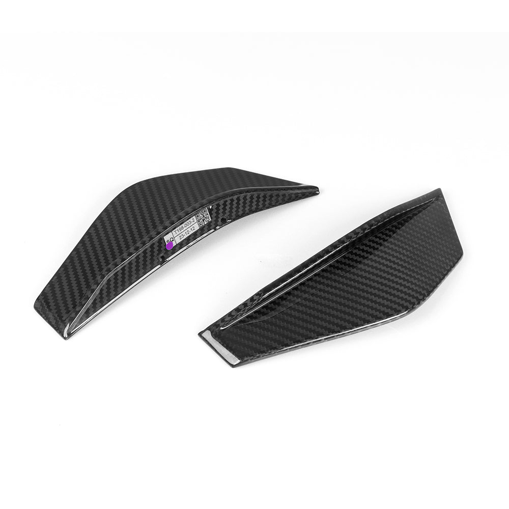 SOOQOO BMW M2 F87 SQ Style Carbon Fiber Front Side Canards