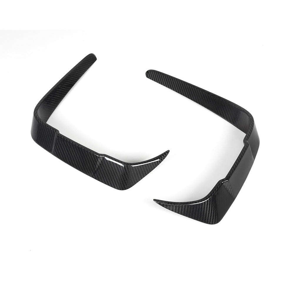 SOOQOO BMW M2 F87 LCI SQ Style Carbon Fiber Front Side Vent Trim