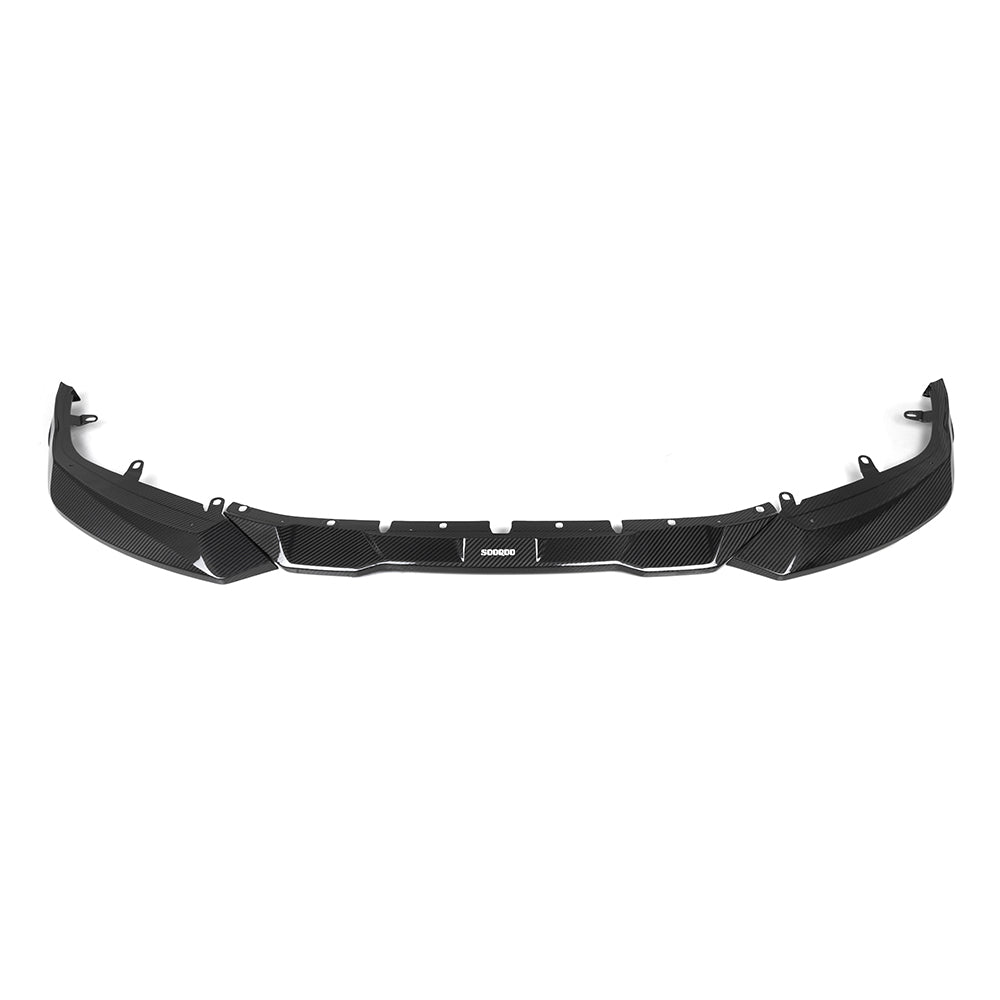 SOOQOO BMW M2 G87 SQ-B Style Carbon Fiber Front Lip