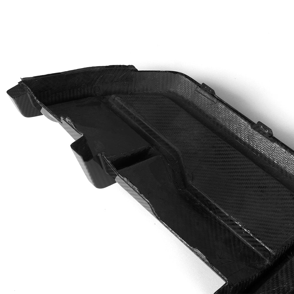 SOOQOO BMW 2 Series G42 Coupe SQ Style Carbon Fiber Diffuser With Brake Light