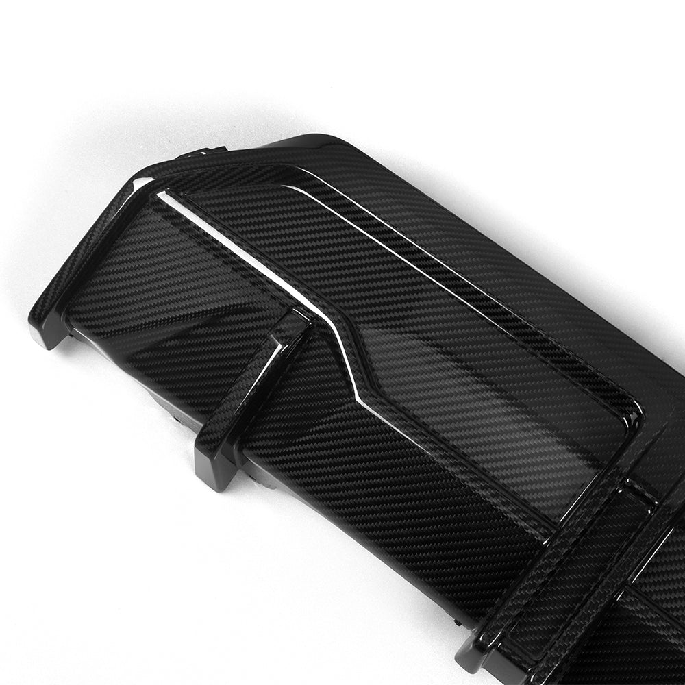 SOOQOO BMW G42 Dry Carbon Fiber Center Diffuser For 2022+ 2 Series