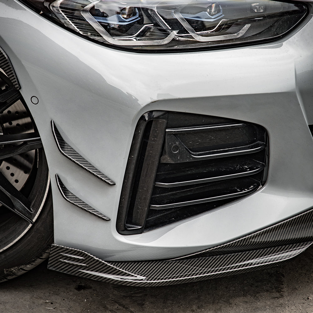 SOOQOO BMW 4 Series G26 SQ Style Carbon Fiber Front Lip