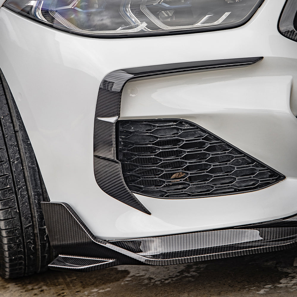 SOOQOO BMW 8 Series G14 G15 G16 SQ Carbon Fiber Front Vent Trim