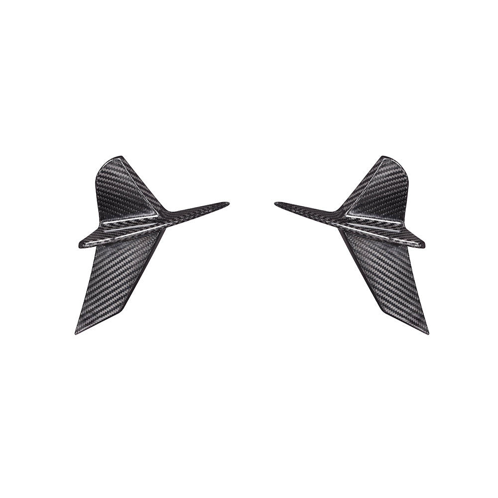 SOOQOO BMW 8 Series G14 G15 G16 SQ-B Style Carbon Fiber Rear Vent Trim