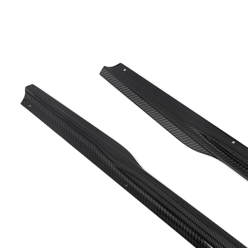 SOOQOO BMW 2 Series G42 Coupe SQ Style Carbon Fiber Side Skirt