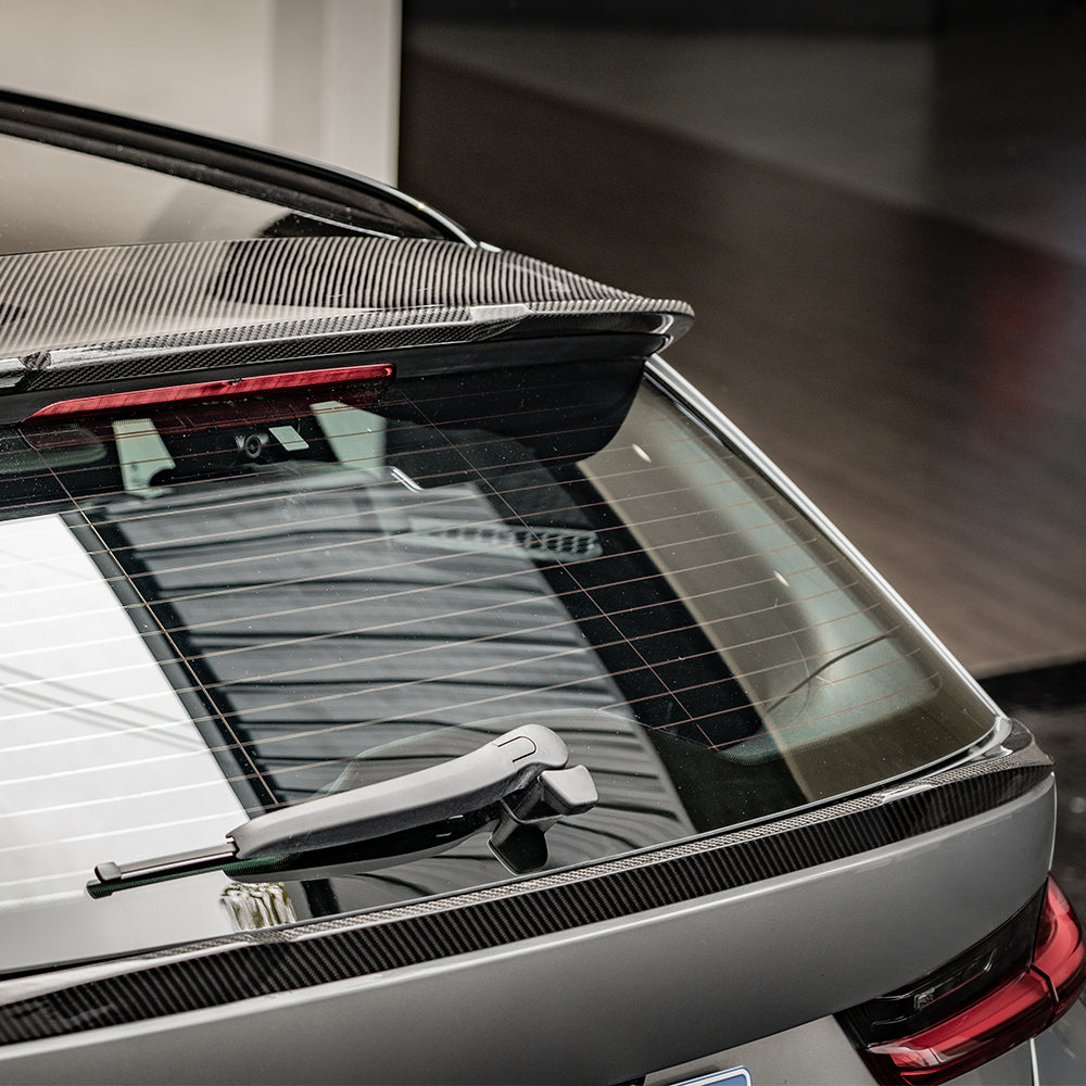 SOOQOO BMW M3 G81 Touring SQ Style Carbon Fiber Spoiler