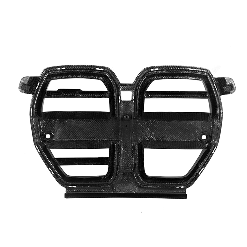 SOOQOO BMW M3 G80 M4 G82 Gril SQ-V Style Carbon Fiber Grill With ACC Sensor