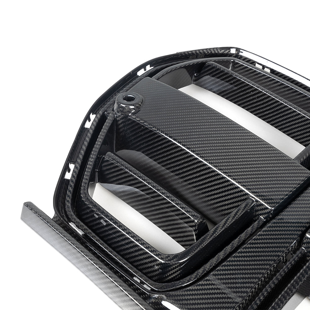 SOOQOO BMW M3 G80 M4 G82 Gril SQ-V Style Carbon Fiber Grill With ACC Sensor