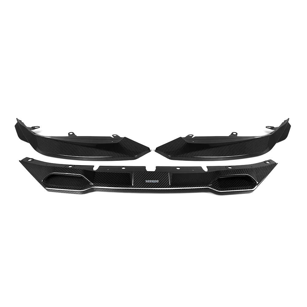SOOQOO BMW M2 G87 SQ-A Style Carbon Fiber Front Lip