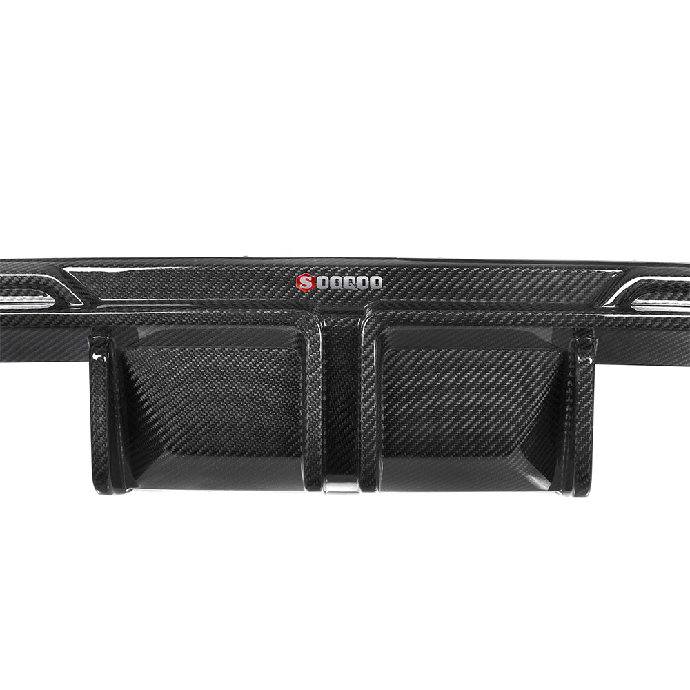 SOOQOO BMW M3 G80 M4 G82 SQ Style Carbon Fiber Diffuser