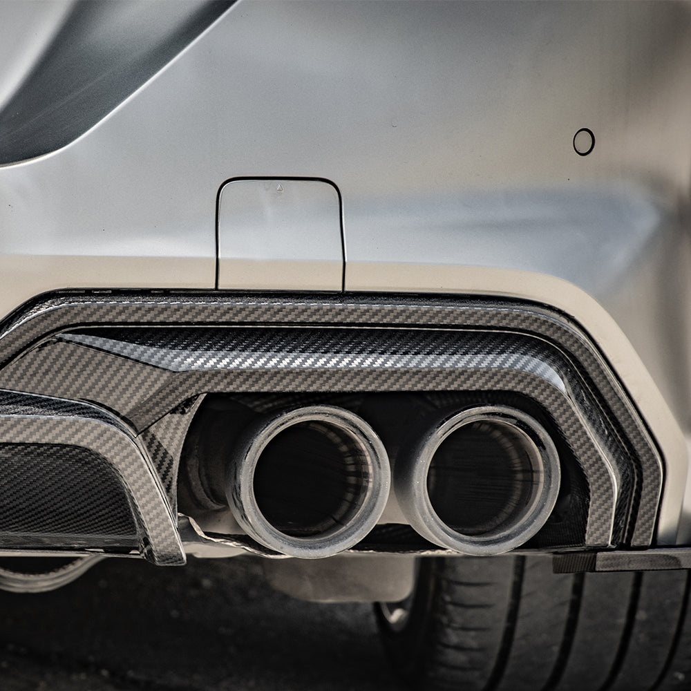 SOOQOO BMW M8 F93 SQ Style Carbon Fiber Diffuser