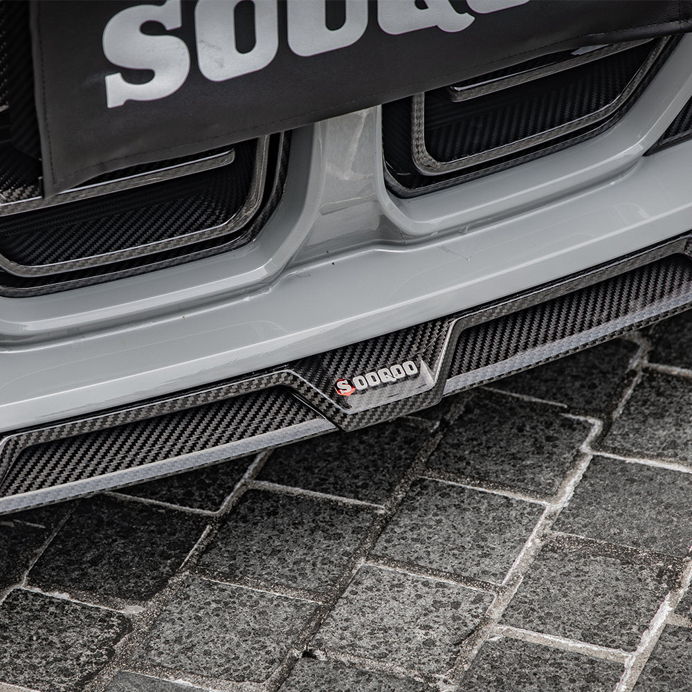 SOOQOO BMW M3 G80 M4 G82 SQ Style Carbon Fiber Front Lip