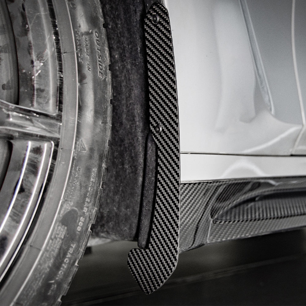 SOOQOO BMW M3 G80 SQ Style Carbon Fiber Front Mud Flaps