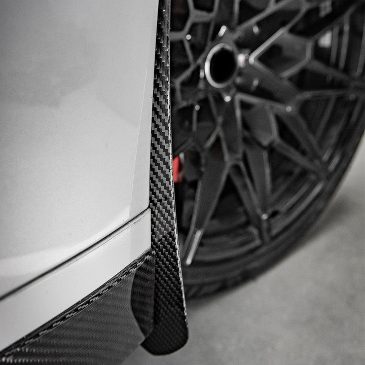 SOOQOO BMW M3 G80 SQ Style Carbon Fiber Front Mud Flaps