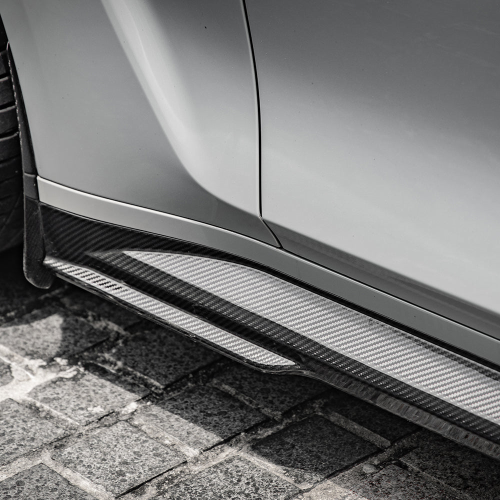 SOOQOO BMW M4 G82 SQ Style Carbon Fiber Side Skirt