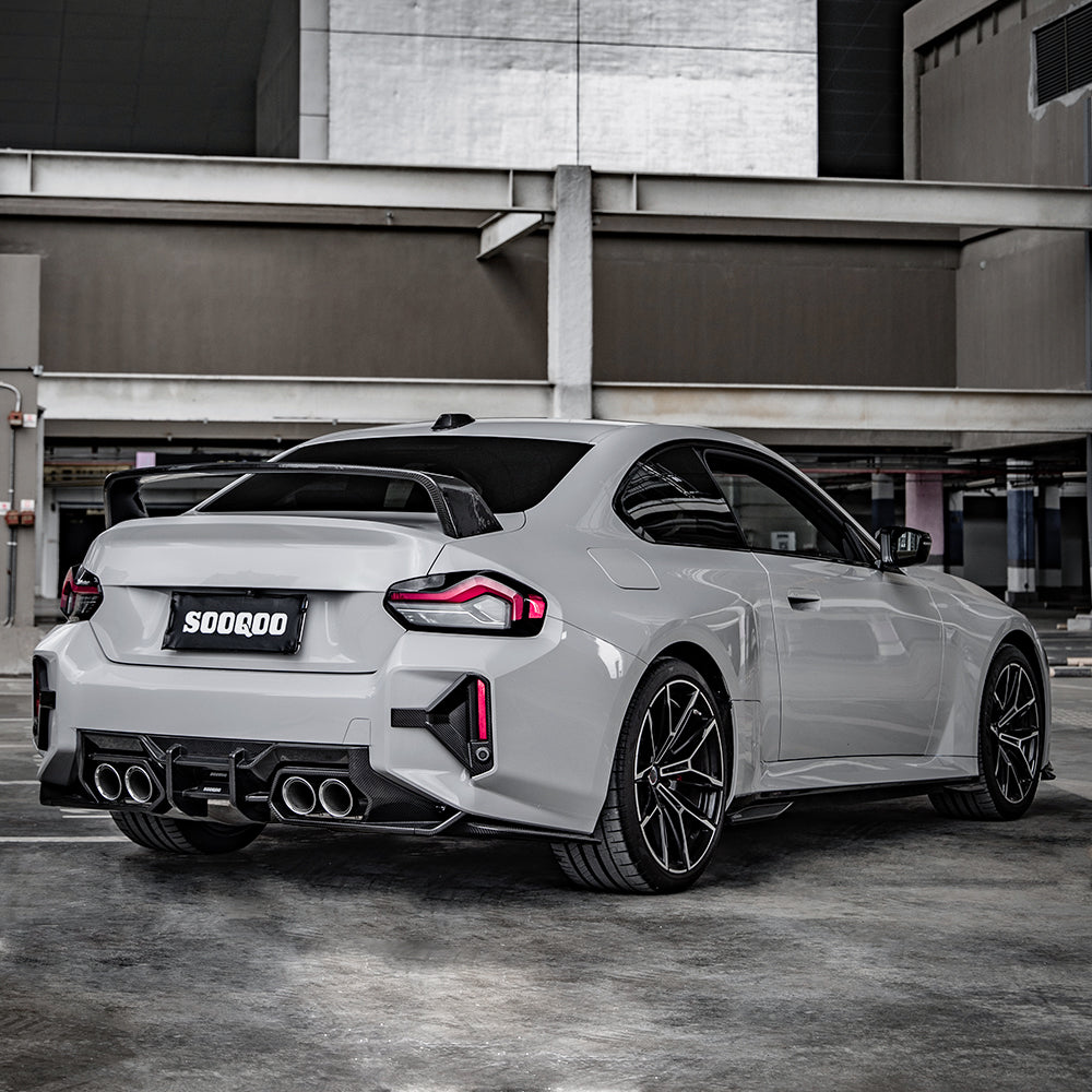 SOOQOO BMW M2 G87 SQ Style Carbon Fiber Diffuser