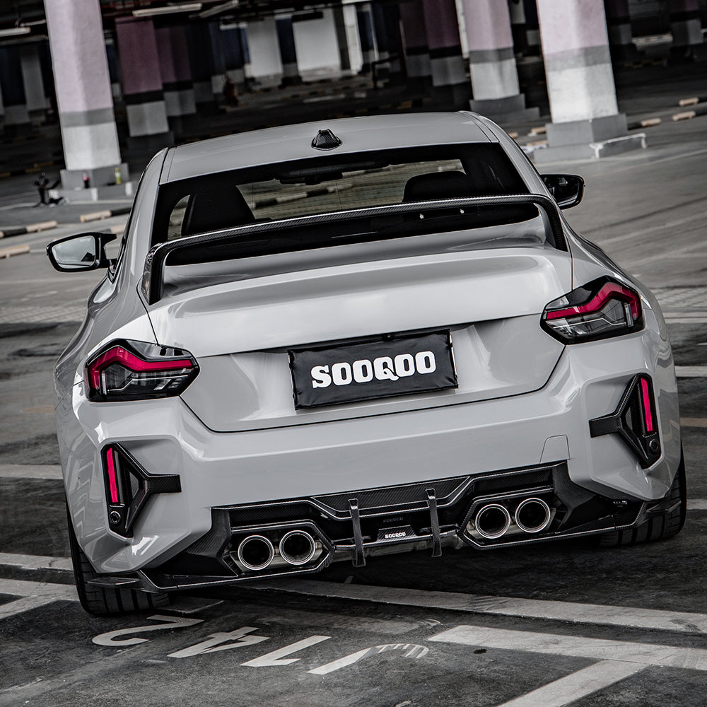 SOOQOO BMW M2 G87 SQ Style Carbon Fiber Diffuser