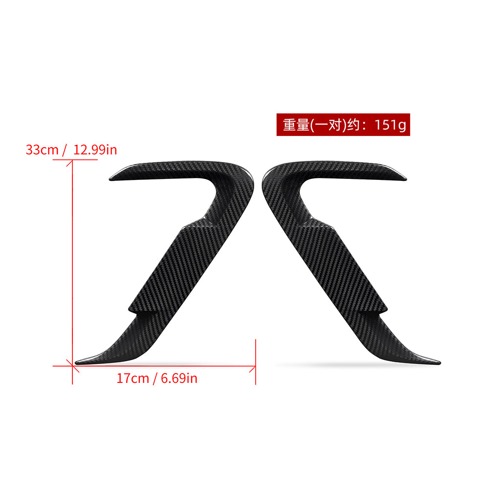SOOQOO BMW iX3 G08 Carbon Fiber Side Fender – SQ Style