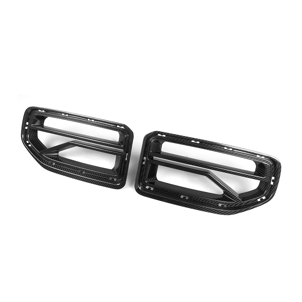 SOOQOO BMW M2 G87 SQ-V Style Carbon Fiber Front Grill