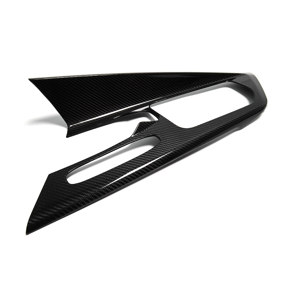 THETEN CORVETTE C8 GLOSS CARBON FIBER CARBON CONSOLE PANEL