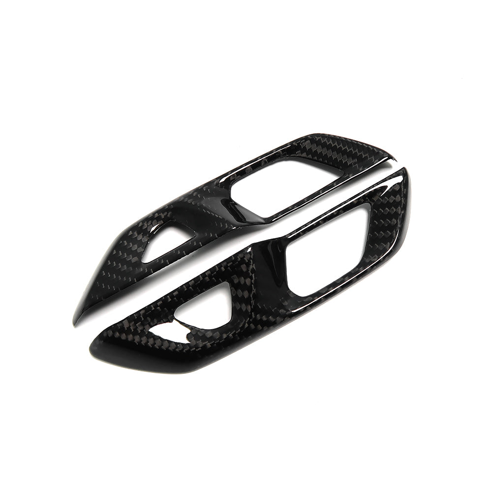 THETEN CORVETTE C8 CARBON FIBER DOOR LOCK SWITCH BUTTON COVER