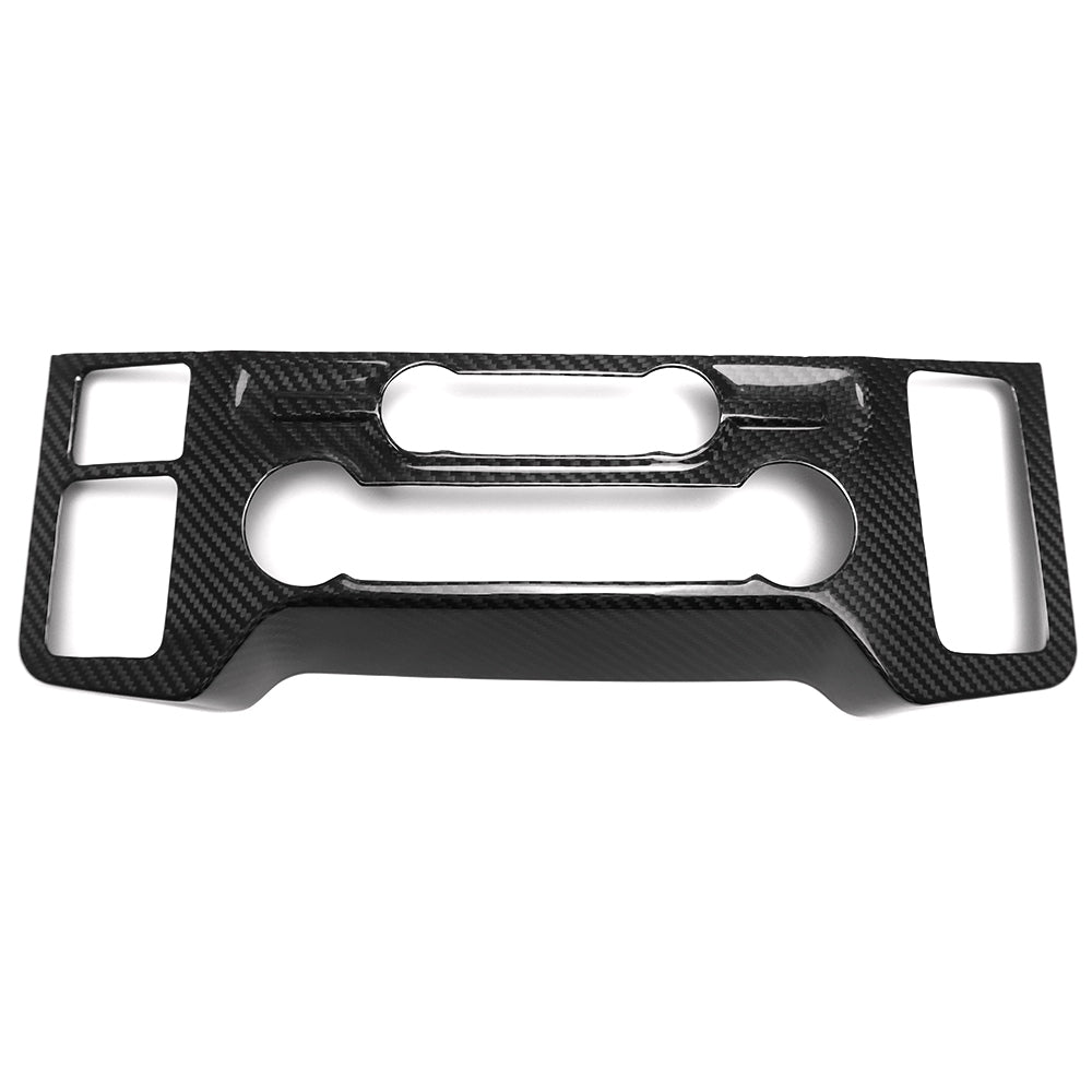 THETEN 2021-2024 FORD F150 RAPTOR ADHESIVE GLOSSY CARBON FIBER AIR CONDITIONING PANEL