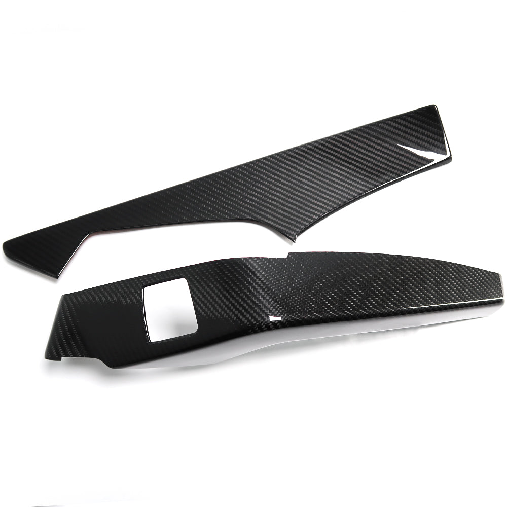 THETEN CORVETTE C7 CARBON FIBER DOOR ARMREST/LOWER PANEL WITH HOLES