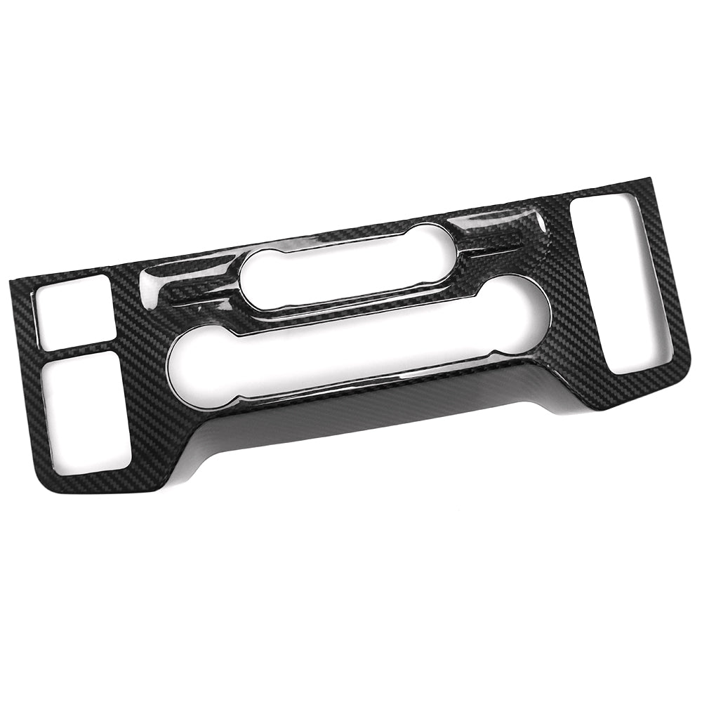THETEN 2021-2024 FORD F150 RAPTOR ADHESIVE GLOSSY CARBON FIBER AIR CONDITIONING PANEL