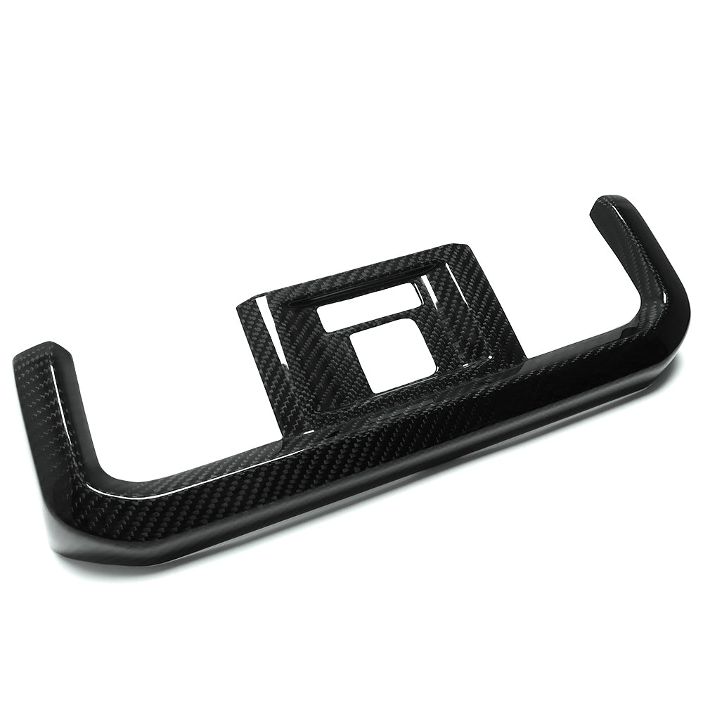 THETEN 2021-2024 FORD F150 RAPTOR ADHESIVE GLOSSY CARBON FIBER REAR AIR VENT OUTLET PANEL