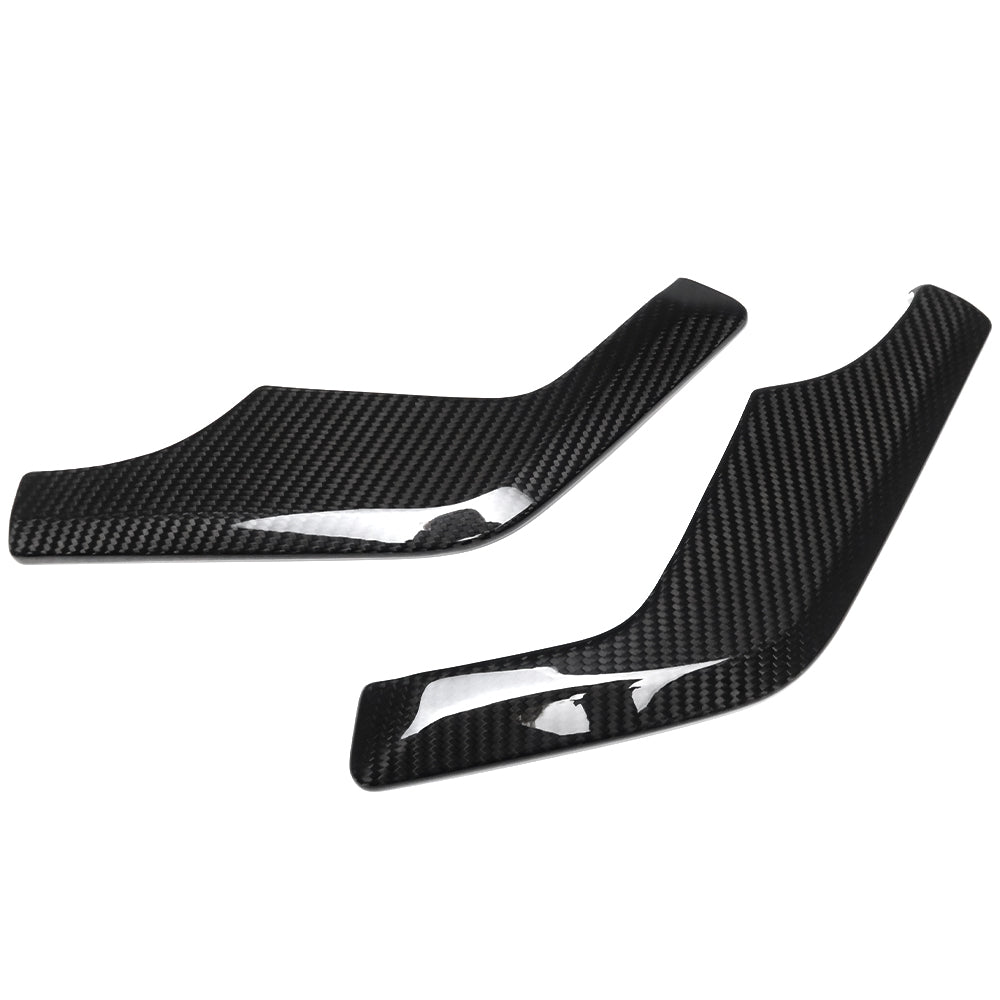 THETEN CORVETTE C8 GLOSS CARBON FIBER DASH SIDE SPEAKER COVER